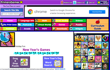New Year games